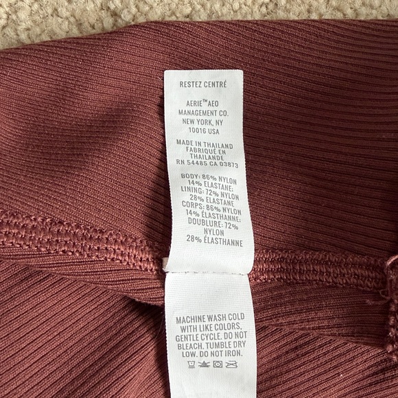 Offline by Aerie Ribbed brown crop tank - Picture 5 of 8